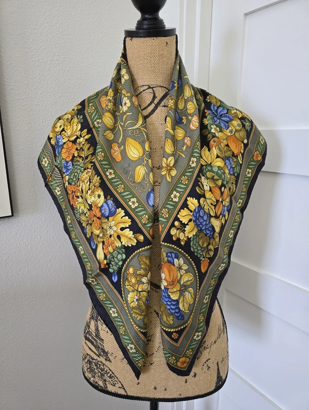 Loewe Silk Scarf Vintage 34